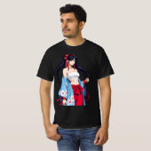 Anime Warrior Spirit Kimono T-shirt (Voorkant volledig)