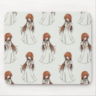 Anime Web Girl Manga Pattern Design Muismat