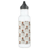 Anime Web Girl Manga Pattern Design Waterfles (Rechts)