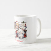 Anime Weihnachtstasse  Koffiemok (Voorkant rechts)