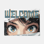 anime welcome door mat (Voorkant)