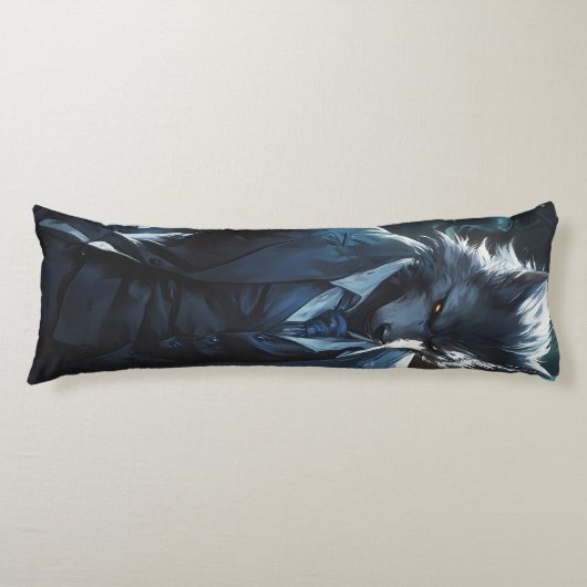 Anime Werewolf Gentleman Lichaamskussen (Voorkant)