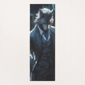 Anime Werewolf Gentleman Yogamat (Achterkant)