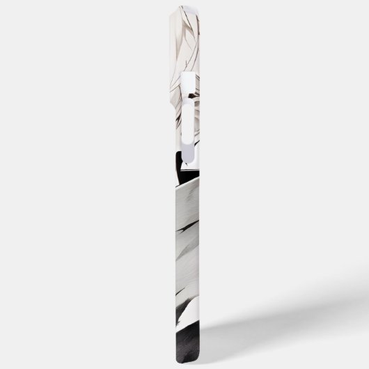 Anime White Hair Character iPhone 15 Pro Max Case  (Achterkant / Links)