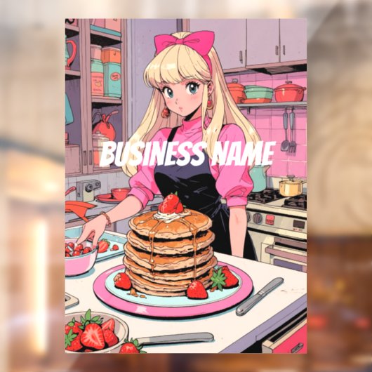 Anime Window Cling Raamsticker (Vel 2)