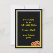 Anime Witch Bedankkaart (Achterkant)