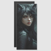 Anime Wolf Girl (Voorkant / Achterkant)