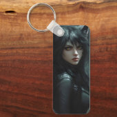 Anime Wolf Girl Sleutelhanger (Voorkant)