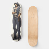 Anime Wolf Zaddy Persoonlijk Skateboard (Voorkant)