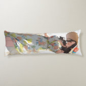 Anime Woman Plus Size Lichaamskussen (Achterkant)