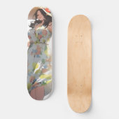 Anime Woman Plus Size Persoonlijk Skateboard (Voorkant)
