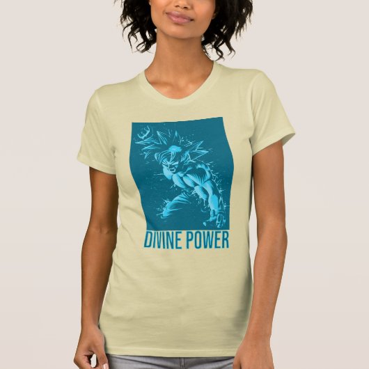 Anime-workout met Divine Power Design - Energie Fi T-shirt (Voorkant)
