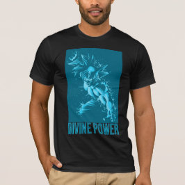 Anime-workout met Divine Power Design - Energie Fi T-shirt