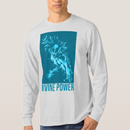 Anime-workout met Divine Power Design - Energie Fi T-shirt