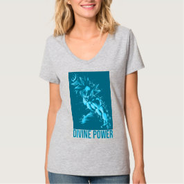 Anime-workout met Divine Power Design - Energie Fi T-shirt