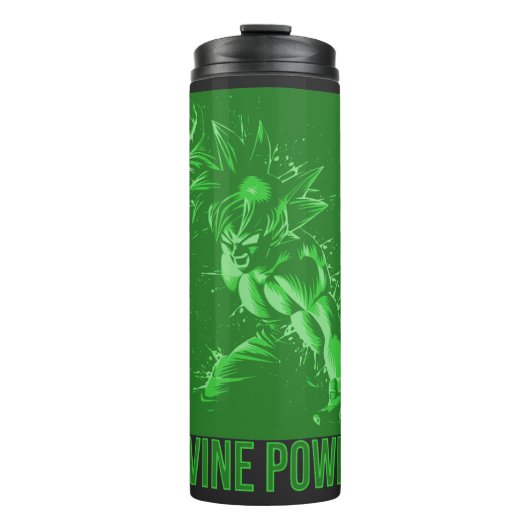 Anime-workout met Divine Power Design - Energie Fi Thermosbeker (Voorkant)