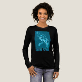 Anime-workout met Divine Power Design - Energie Fi Tri-Blend Shirt