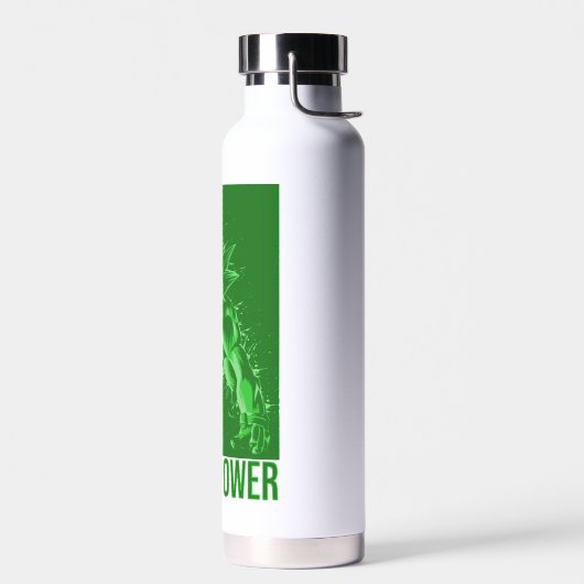 Anime-workout met Divine Power Design - Energie Fi Waterfles (Links)
