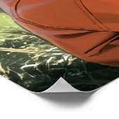 Anime Youngster in de Natuur Poster (Hoek)