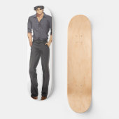 Anime Zaddy Handsome Man Persoonlijk Skateboard (Voorkant)