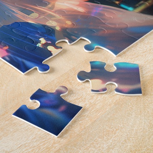 Anime Zeemeermin Meisje Fantasy Kunst Legpuzzel (Zijkant)