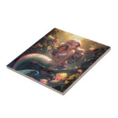 Anime Zeemeermin Meisje Fantasy Kunst Tegeltje (Zijkant)