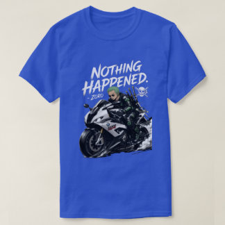 Anime Zwaardmeester Motorrijder T-shirt
