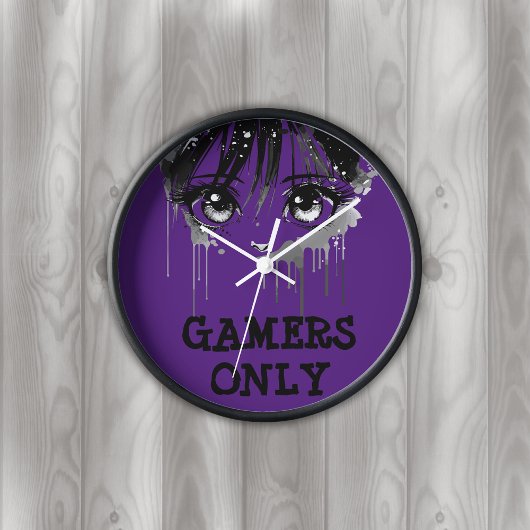 Anime Zwart & grijs Gezicht Monogram |