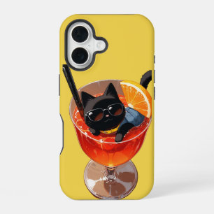 ANIME ZWARTE KAT iPhone 16 HOESJE