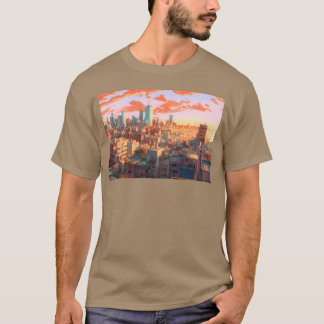 Animeel Aviv Een Dynamische Anime Geïnspireerde St T-shirt