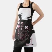 Animeer ogen met Japanse tekens     Schort (Insitu)