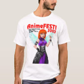 AnimeFEST! Kon T-Shirt 2003 (Voorkant)