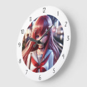 ANIMEGIRL GROTE KLOK (Hoek)