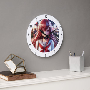 ANIMEGIRL GROTE KLOK