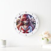ANIMEGIRL GROTE KLOK (Huis)