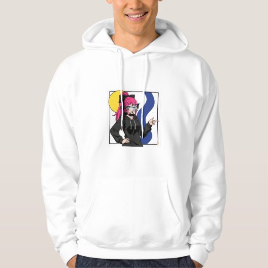 AnimeGirl Hoodie (Voorkant)