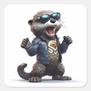 AnimeHeroes Vierkante Sticker