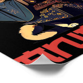 ANIMEOW Fun Cute Samurai Kawaii Cat Ninja Costume Poster (Hoek)