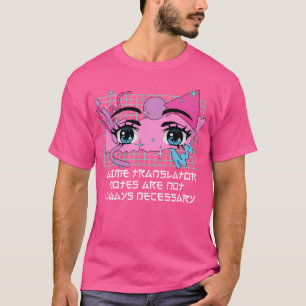 Animeranslator Notities Japan Anime Liefhebber Jap T-shirt