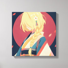 Animeserie geïnspireerd Seizoen 5 Tussen Seizoenen Canvas Afdruk