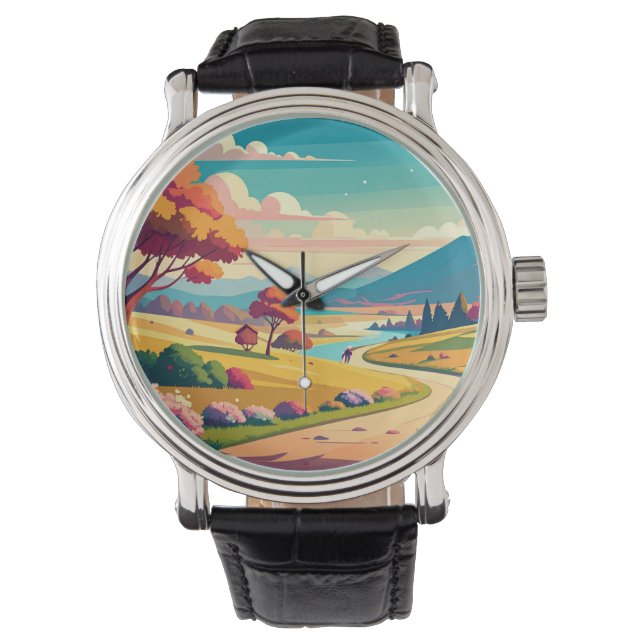 Animewereld Horloge (Voorkant)