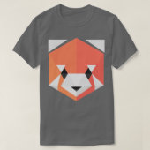 Animinerood Panda geel T-shirt (Design voorkant)