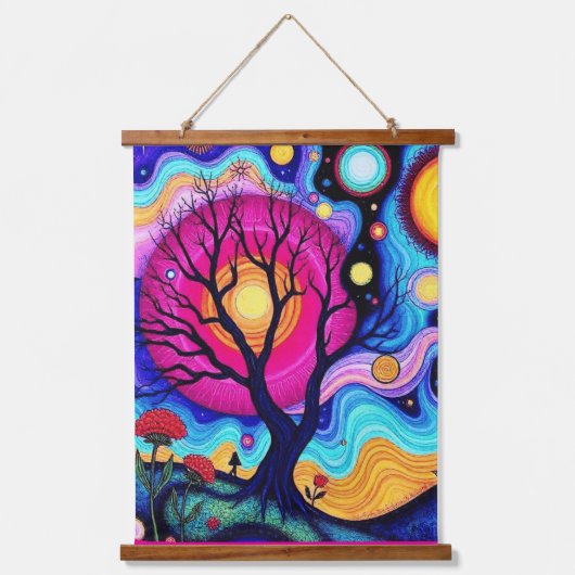 ANIMISM HANGEND WANDKLEED (Voorkant)