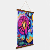 ANIMISME HANGEND WANDKLEED (Gebogen)