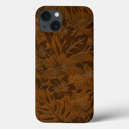 Anini Beach Faux Wood Hawaiian i Pad Air hoesjes (Achterkant)