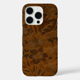 Anini Beach Faux Wood Hawaiian Koa iPhone 16 Pro Hoesje