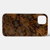 Anini Beach Faux Wood Hibiscus iPad Mini Case (Achterkant (horizontaal))