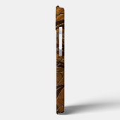 Anini Beach Faux Wood Hibiscus iPad Mini Case (Achterkant / Links)