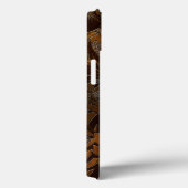 Anini Beach Faux Wood Hibiscus iPad Mini Case (Achterkant / Rechts)