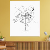 Aniometrie Flamingo Gifts Lover | Flamingoliefhebb Canvas Afdruk (Insitu (Woonkamer))